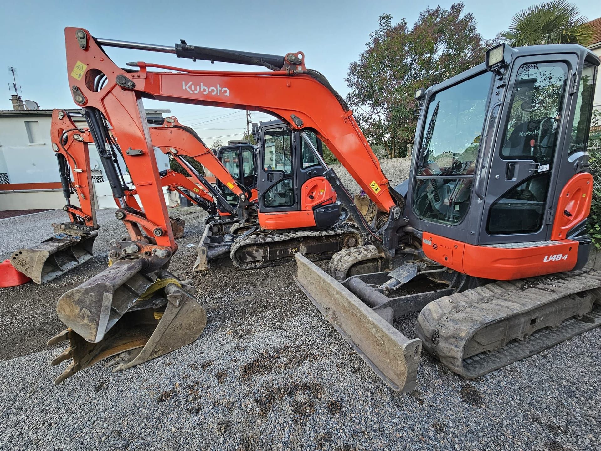 Mini pelles Kubota disponibles en location dans les Hautes-Pyrénées